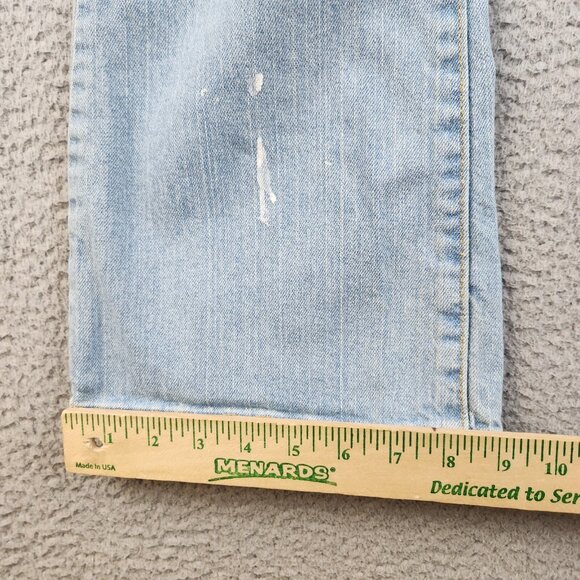 Levi's 518 Superlow Bootcut Jeans Women's 13M Flared Stretch Denim Pants - Picture 7 of 15